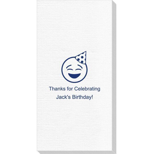 Party Hat Emoji Deville Guest Towels